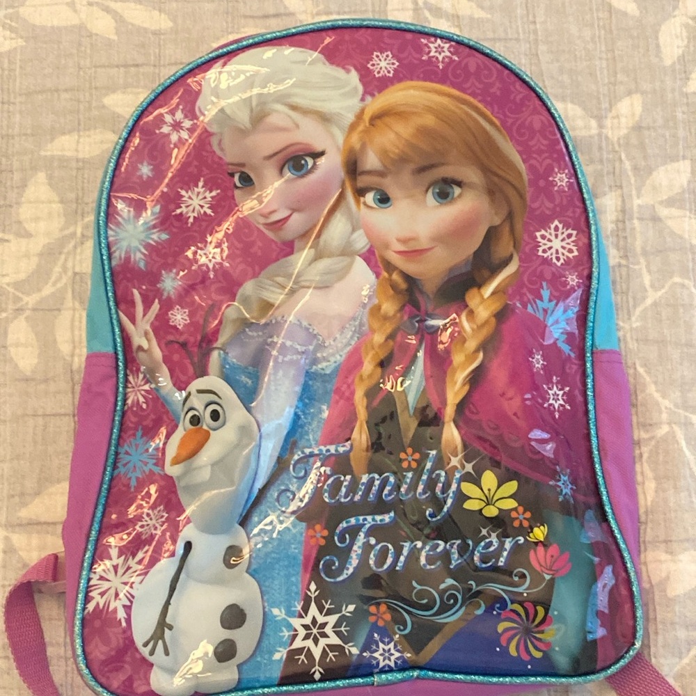 Family forever, frozen backpack